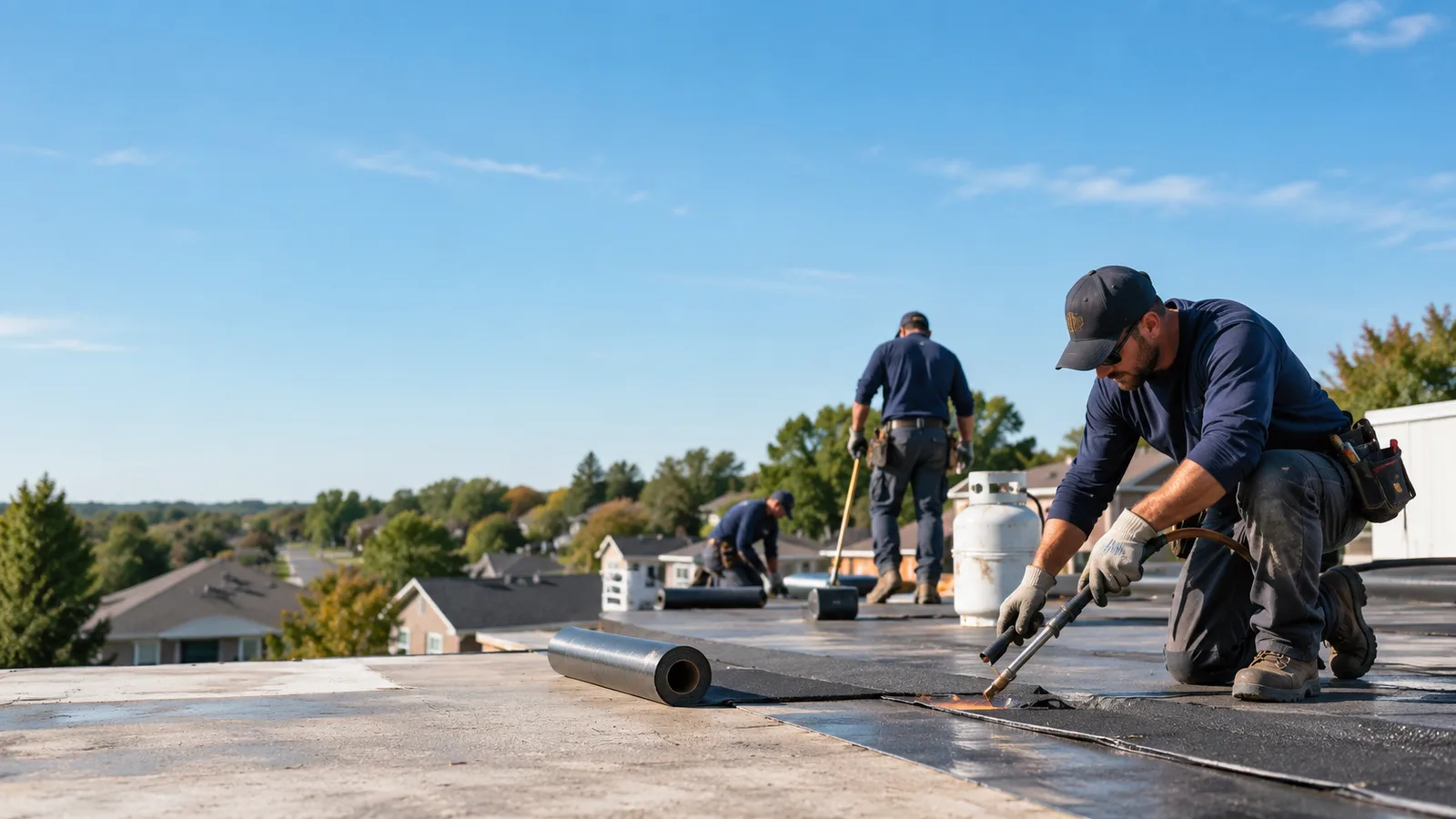 Flat Roof Leak Repair providers in Pledger, TX